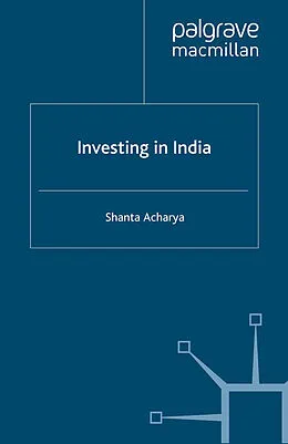 E-Book (pdf) Investing in India von S. Acharya