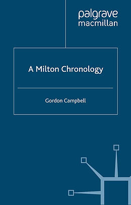 E-Book (pdf) A Milton Chronology von G. Campbell