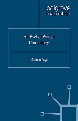 E-Book (pdf) An Evelyn Waugh Chronology von N. Page