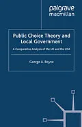 E-Book (pdf) Public Choice Theory and Local Government von George A. Boyne