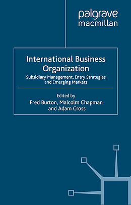 eBook (pdf) International Business Organization de Malcolm Chapman