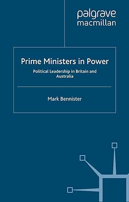 eBook (pdf) Prime Ministers in Power de M. Bennister