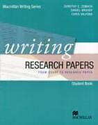 Couverture cartonnée Writing Research Papers de Dorothy Zemach, Chris Valvona