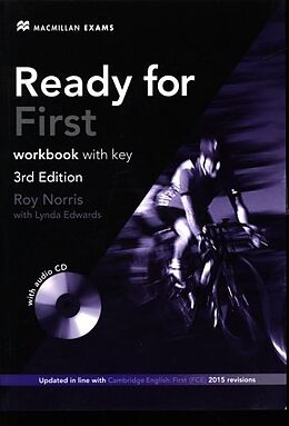 Kartonierter Einband Ready for First Workbook with Key and Audio CD von Roy Norris