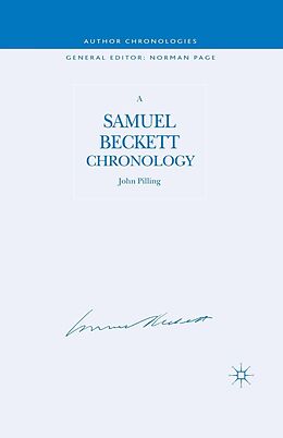 E-Book (pdf) A Samuel Beckett Chronology von J. Pilling