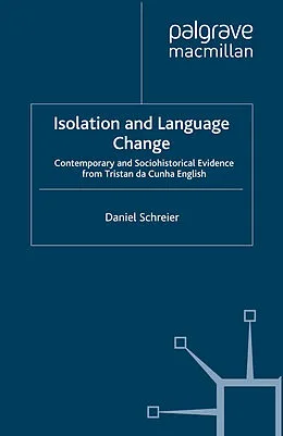 E-Book (pdf) Isolation and Language Change von D. Schreier