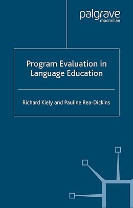 eBook (pdf) Program Evaluation in Language Education de R. Kiely, P. Rea-Dickins