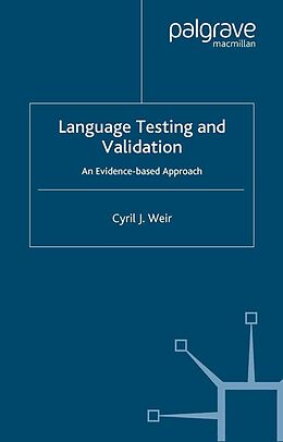 eBook (pdf) Language Testing and Validation de C. Weir