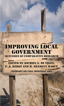 Livre Relié Improving Local Government de Michiel S. De Reddy, P. S. Haque, M. Shamsu Vries