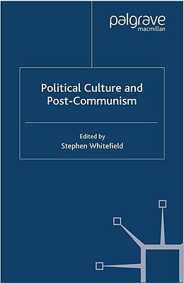 eBook (pdf) Political Culture and Post-Communism de 