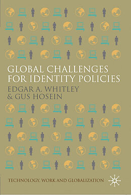 Livre Relié Global Challenges for Identity Policies de G. Hosein, E. Whitley