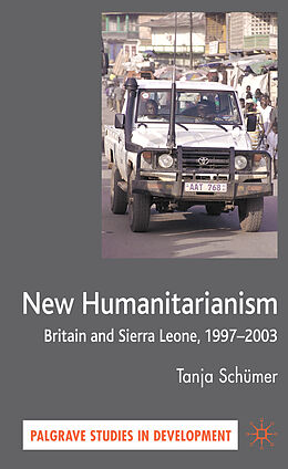 Livre Relié New Humanitarianism de T. Schümer