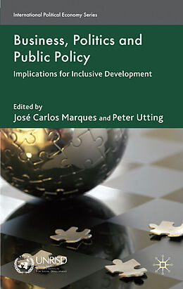 Fester Einband Business, Politics and Public Policy von Jose Carlos Utting, Peter Marques