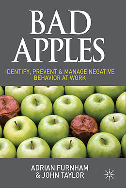 Livre Relié Bad Apples de A. Furnham, J. Taylor