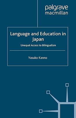 eBook (pdf) Language and Education in Japan de Y. Kanno