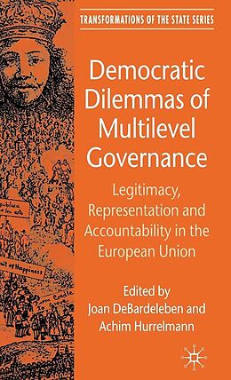eBook (pdf) Democratic Dilemmas of Multilevel Governance de 
