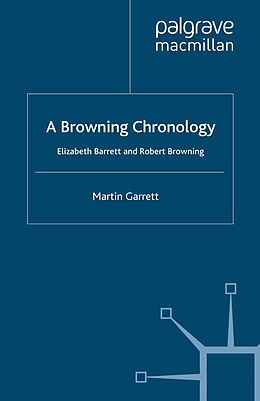 E-Book (pdf) A Browning Chronology von M. Garrett