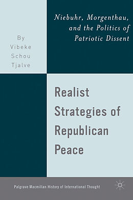 Livre Relié Realist Strategies of Republican Peace de V. Tjalve
