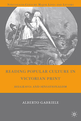 Fester Einband Reading Popular Culture in Victorian Print von A. Gabriele