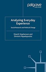 eBook (pdf) Analysing Everyday Experience de N. Stephenson, D. Papadopoulos