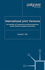 eBook (pdf) International Joint Ventures de U. Ott