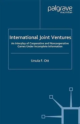 E-Book (pdf) International Joint Ventures von U. Ott