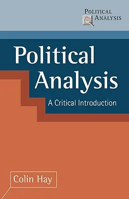 E-Book (pdf) Political Analysis von Colin Hay
