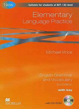 Kartonierter Einband Language Practice (Elementary): Language Practice Elementary Student's Book with key Pack 3rd Edition von Michael Vince