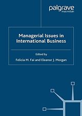 eBook (pdf) Managerial Issues in International Business de 