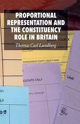 E-Book (pdf) Proportional Representation and the Constituency Role in Britain von Thomas Carl Lundberg
