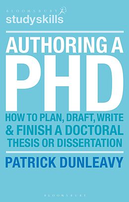 eBook (pdf) Authoring a PhD de Patrick Dunleavy