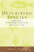 Describing Species