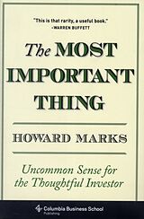 Livre Relié The Most Important Thing de Howard Marks