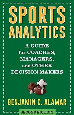 Livre Relié Sports Analytics de Benjamin Alamar