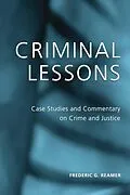 ePUB Criminal Lessons von Frederic G. Reamer