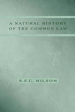 eBook (pdf) A Natural History of the Common Law de S. F. C. Milsom