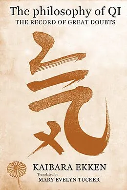 E-Book (pdf) The Philosophy of Qi von Kaibara Ekken