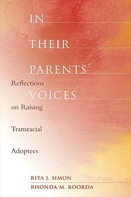 E-Book (epub) In Their Parents' Voices von Rita Simon, Rhonda Roorda