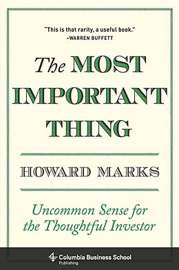E-Book (pdf) The Most Important Thing von Howard Marks