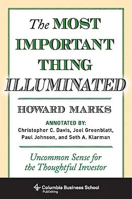 E-Book (epub) The Most Important Thing Illuminated von Howard Marks