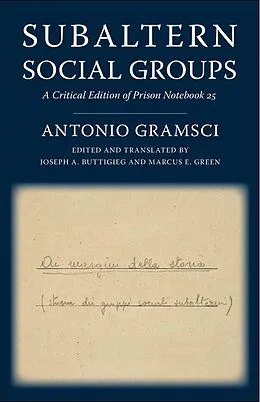 E-Book (epub) Subaltern Social Groups von Antonio Gramsci