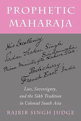 E-Book (epub) Prophetic Maharaja von Rajbir Singh Judge