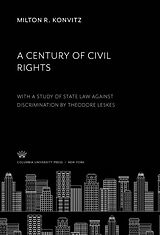eBook (pdf) A Century of Civil Rights de Milton R. Konvitz