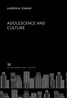 eBook (pdf) Adolescence and Culture de Aaron H. Esman