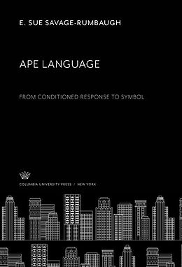 eBook (pdf) Ape Language de E. Sue Savage-Rumbaugh