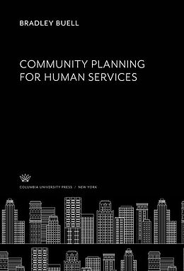 eBook (pdf) Community Planning for Human Services de Bradley Buell
