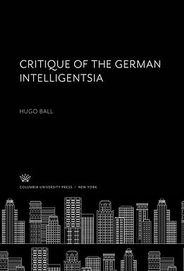 eBook (pdf) Critique of the German Intelligentsia de 