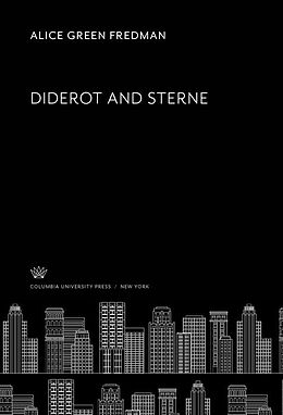 eBook (pdf) Diderot and Sterne de Alice Green Fredman
