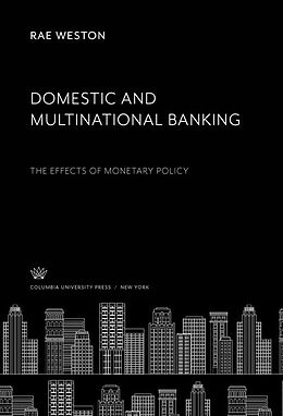 eBook (pdf) Domestic and Multinational Banking de Rae Weston