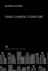 eBook (pdf) Early Chinese Literature de Burton Watson